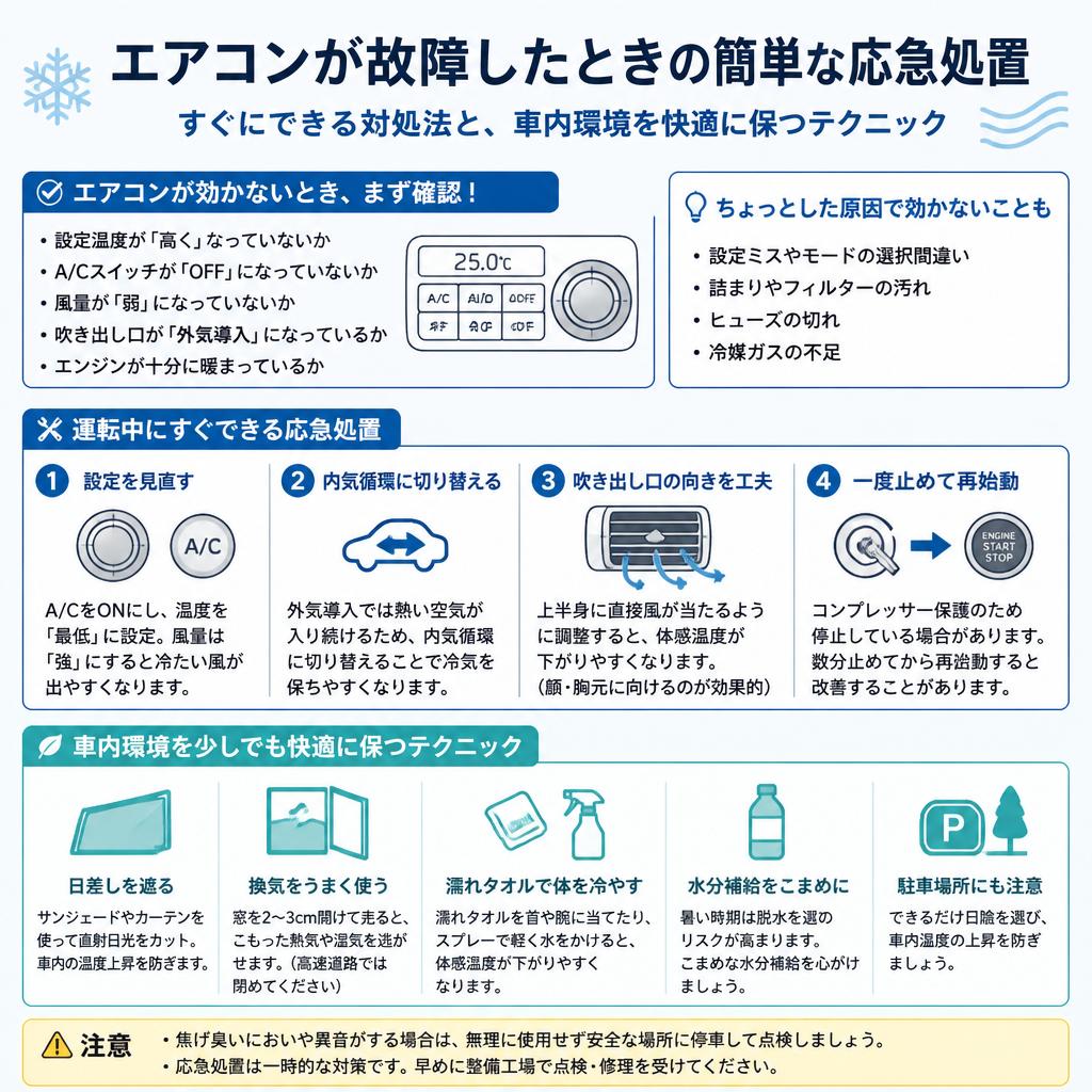 簡単にできる応急処置