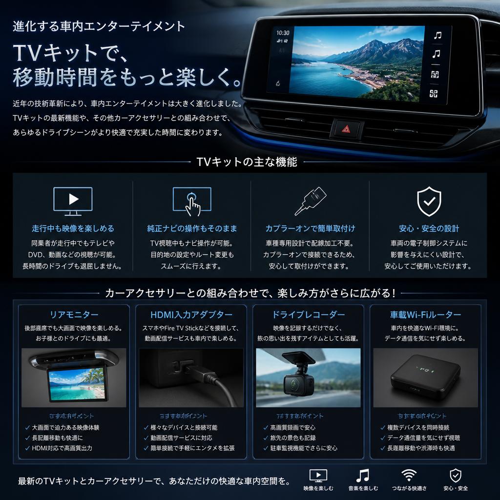 2. 車内エンターテイメントの進化