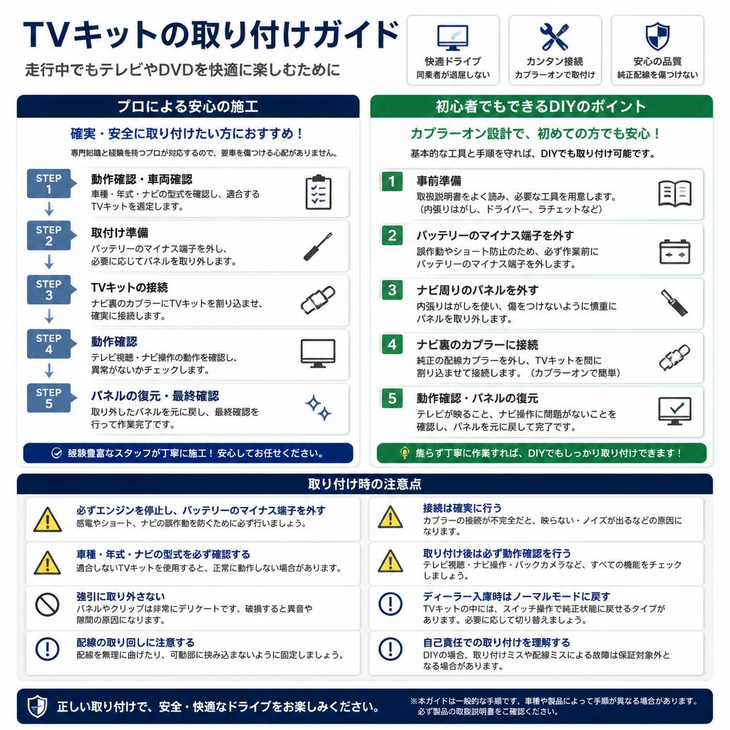 3. 取り付け作業の流れ